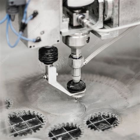 Waterjet cutting machine - Stock Image - F024/5977 - Science Photo Library