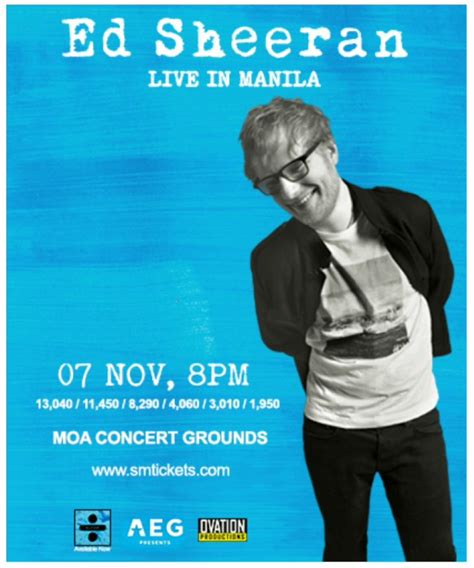 ed sheeran live in manila Archives - Philippine Concerts