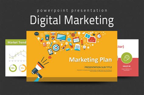 Digital Marketing Strategy PPT (7625) | Presentation Templates | Design ...