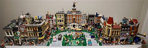 Lego Town Setup! : lego