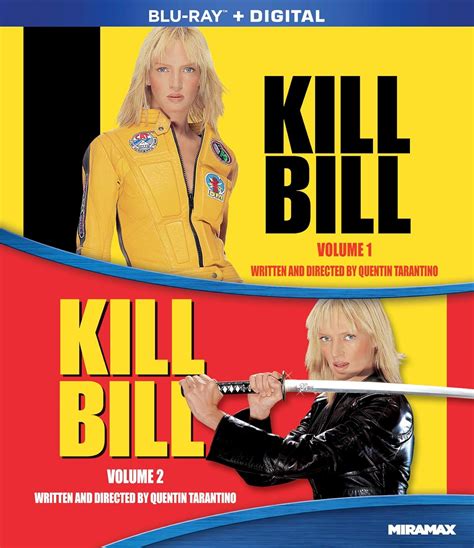 Kill Bill 2 Movie Collection (Kill Bill: Volume 1 / Kill Bill: Volume 2 ...