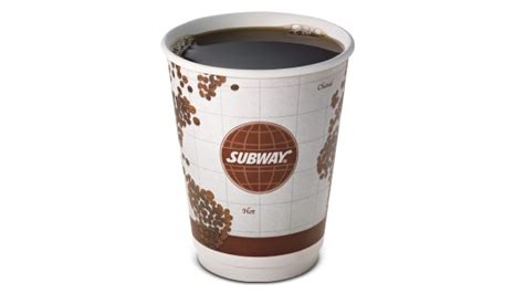 Menu - Coffee | SUBWAY.com - Canada (English)