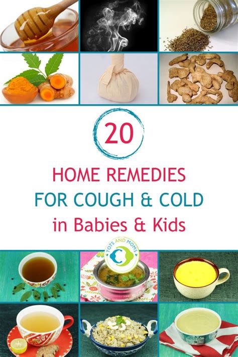 Best 20 HOME REMEDIES for COUGH and COLD for Babies, Toddlers and Kids