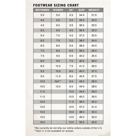 vans malaysia size chart - Wanda Mills