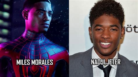 Spider-Man: Miles Morales - Voice Actors - YouTube