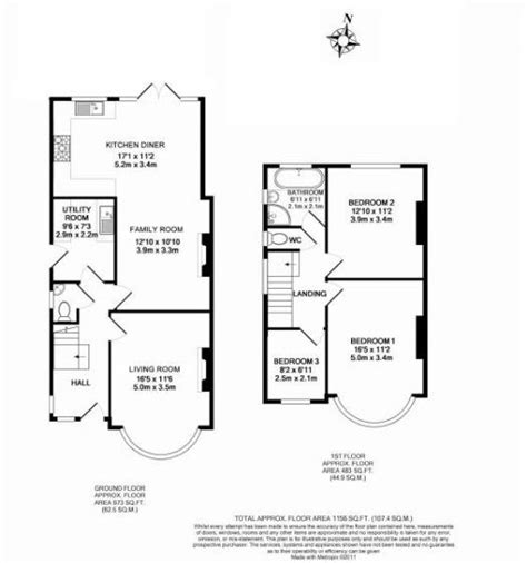 two story house plans with garage and living room in the middle, one ...