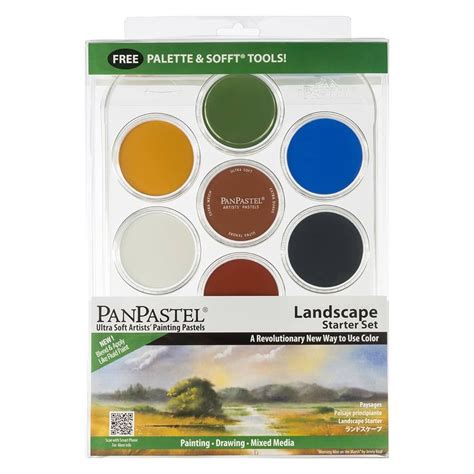 PanPastel™ Artists' Pastels - Landscape Kit, Starter Set of 7 with ...