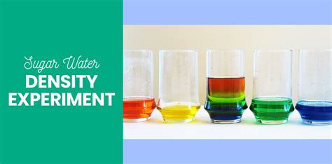 Sugar Water Density Experiment | Sugar Experiments | Little Passports