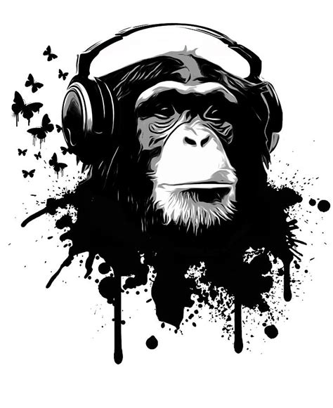 Monkey Business Digital Art by Nicklas Gustafsson