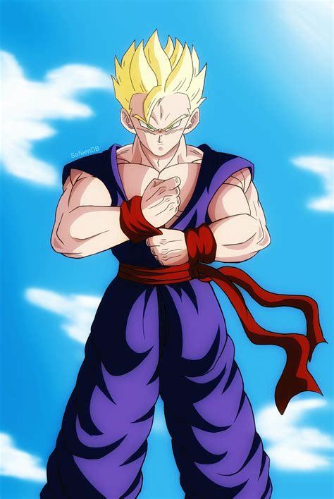 (OC) Super Saiyan Gohan! : r/dbz