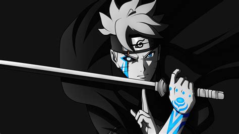 Boruto Uzumaki Jōgan Tattoo - 4K Ultra HD Wallpaper