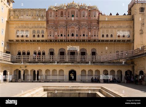 Interior of Hawa Mahal, Jaipur, Rajasthan, India Stock Photo - Alamy