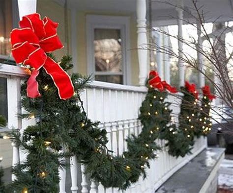 30+ Christmas Lights Porch Railing - DECOOMO