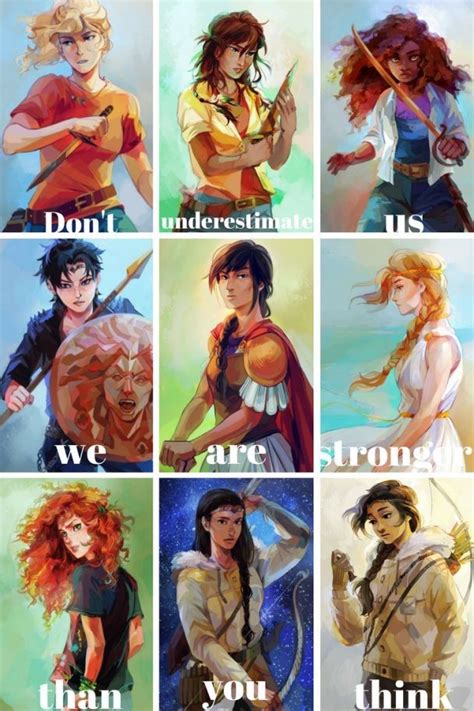 Meet the demigods - Meet the girls - Wattpad Percy Jackson Annabeth ...