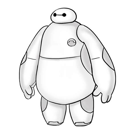 Baymax Robot Drawings