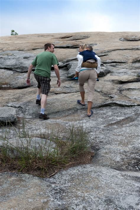 Walk-Up Trail to Top of Stone Mountain - Stone Mountain Park