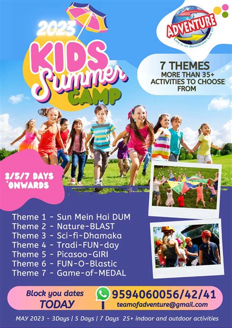 Summer Camps - THE ADVENTURE TOURS & TRAVELS