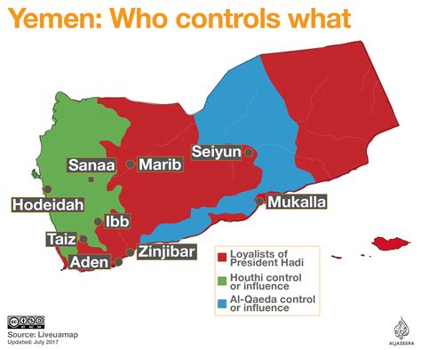 Yemen conflict: Who controls what | Yemen | Al Jazeera