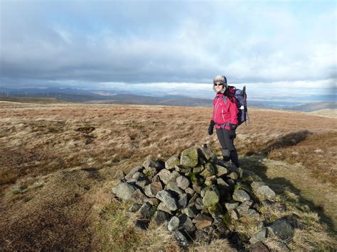 A hillwalking loop around Glen Sherup in the Ochil Hills (Lowlands ...