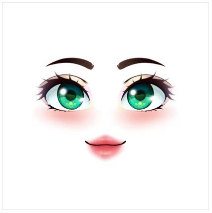 Roblox anime faces - skillaso