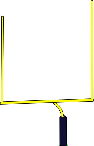 Football Goal Post Vector at GetDrawings | Free download