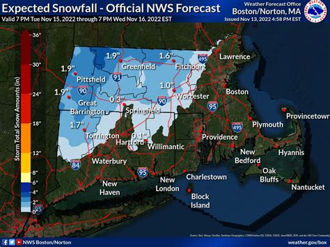 Here's which parts of Mass. are most likely to get snow on Wednesday