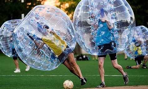 60-Minutes of Bubble Soccer - Bubble Soccer | Groupon