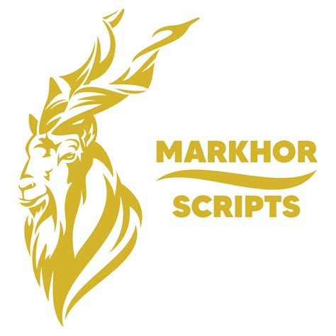 Markhor Scripts | Welcome