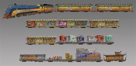 Madagascar 3 Circus Train Concept #2 by OptimusHunter29 on DeviantArt