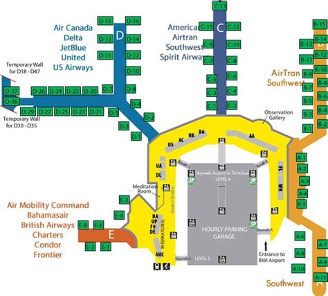 Bwi Airport Map - Share Map