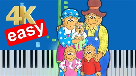 The Berenstain Bears Theme Song Piano Tutorial 4K Acordes - Chordify