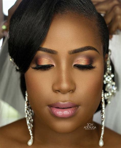 Makeup for black women | Makeup for black women, Casual makeup, Bridal ...