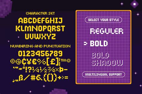 Broken Console Pixel Font - Dfonts