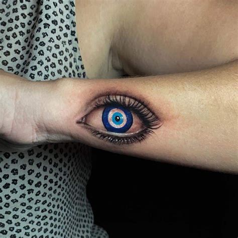 Top 30 Meaningful Evil Eye Tattoo Design Ideas (2023 Updated) | Evil ...