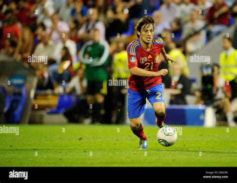 David Silva of Spain Stock Photo - Alamy