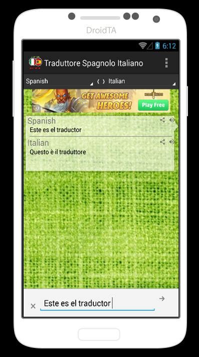 Traduttore Italiano Spagnolo for Android - APK Download