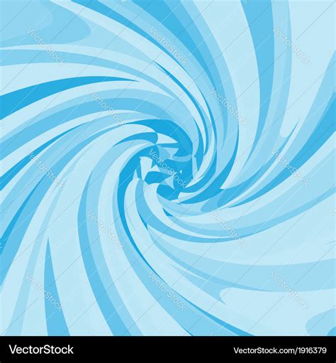 Light blue background with swirl Royalty Free Vector Image