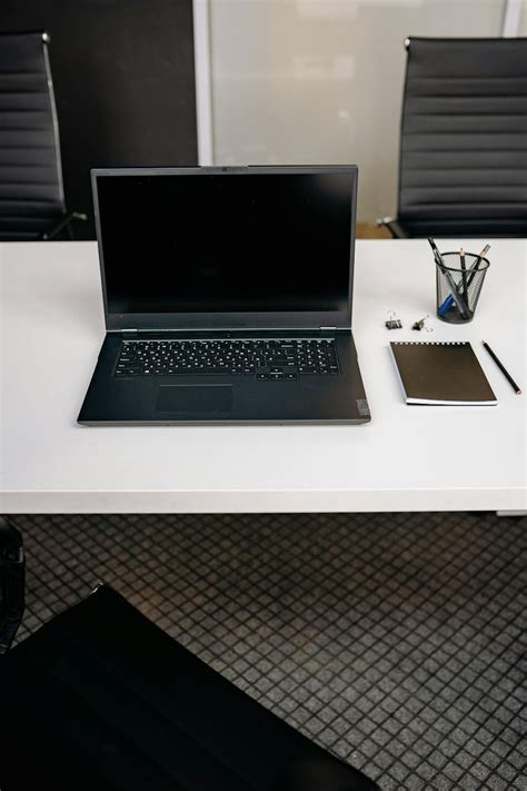 Laptop on Table · Free Stock Photo