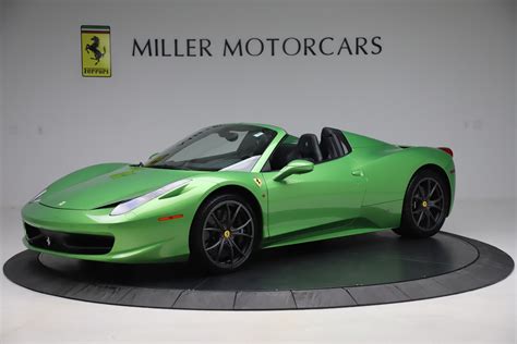 Pre-Owned 2015 Ferrari 458 Spider For Sale () | Miller Motorcars Stock ...