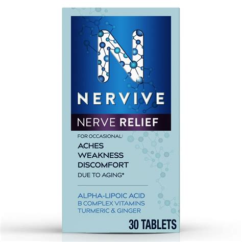 Nervive Nerve Relief for Nerve Aches, Weakness, Discomfort, 30 Ct ...