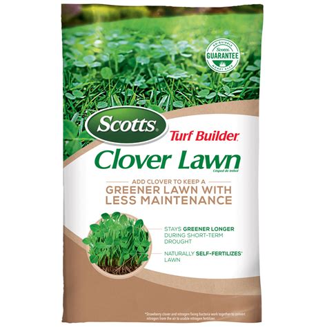 Scotts Turf Builder Clover Lawn, 2 lbs., 1,000 sq. ft. - Walmart.com ...