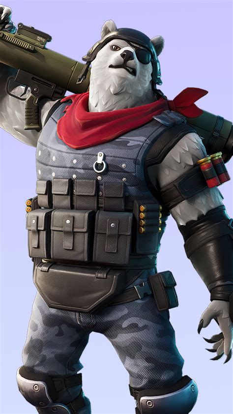 Polar Patroller, Fortnite, Skin, Outfit, 4k HD Phone Wallpaper | Rare ...