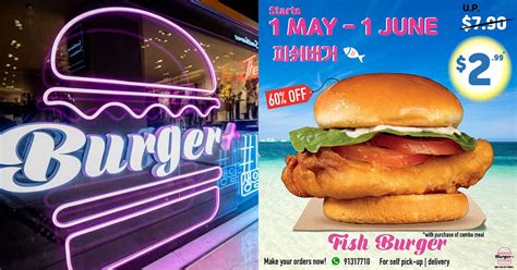 Burger+ now delivers islandwide, slashes prices on Combo Meals + Fish ...