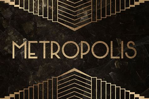 70+ Best Free and Premium Art Deco Fonts 2020 | Hyperpix