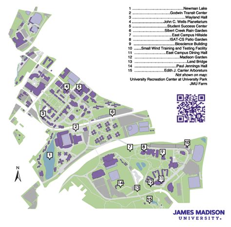 Jmu East Campus Map - Gretal Gilbertine