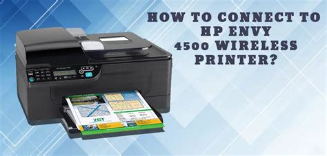 How to Connect to HP Envy 4500 Wireless Printer? - WriteUpCafe.com