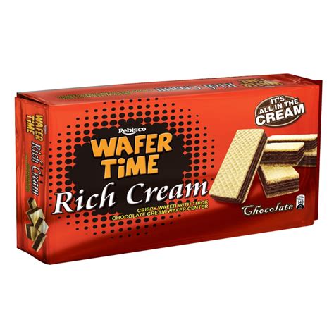 Wafertime Rich Cream Wafers Choco 27g x 10pieces | Shopee Philippines