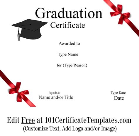 Printable Graduation Diplomas