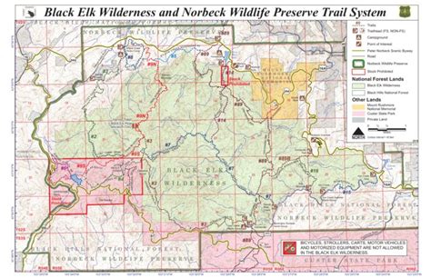 Black Hills National Park Map