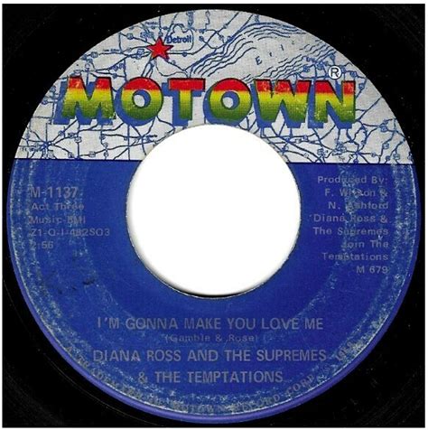 Supremes, The / I'm Gonna Make You Love Me | Motown M-1137 | Single, 7 ...